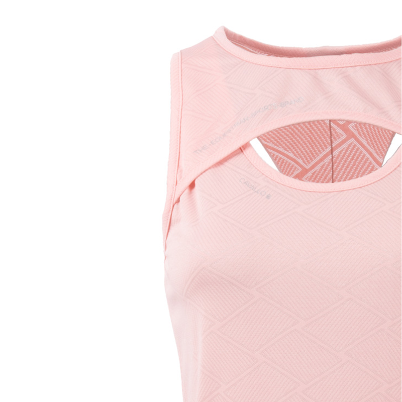 Cavallo Finja Ladies Functional Top - Bright Salmon-3